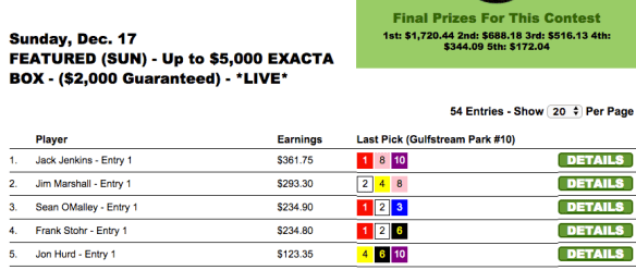 1217 2000 Gtd Exacta